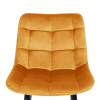 Scaun de bar Chic II, galben/negru