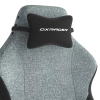 Scaun gaming DXRacer DRIFTING, din stofă, gri / negru