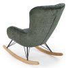 Fotoliu balansoar Isaac, verde închis