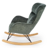 Fotoliu balansoar Isaac, verde închis