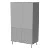 Dulap pentru haine Asensio, gri