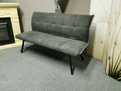 Nová šedá lavice COLIN kuchyňská