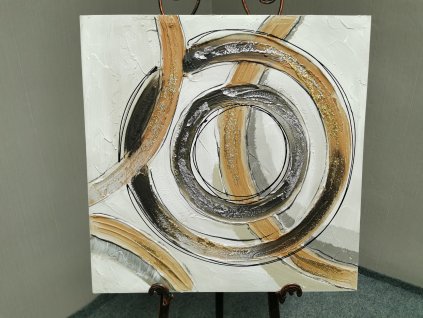 Nový obraz KRUHY 60x60 cm