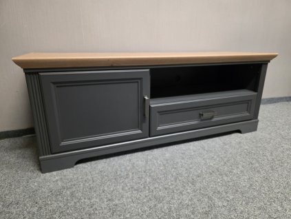 Nový TV stolek JASMIN hnědošedý