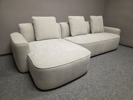 Nová variabilní sedačka ELA světle šedá