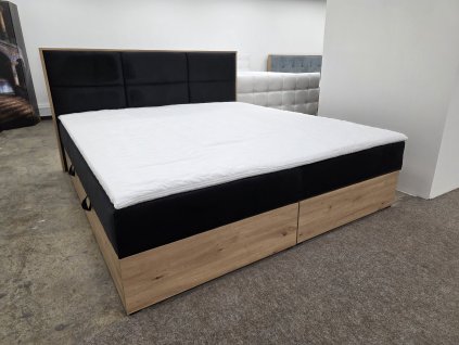 Nová boxpostel LOLLI 1 180x200 cm černá