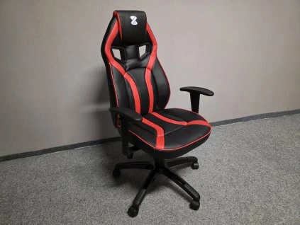 Nové černo červené herní křeslo