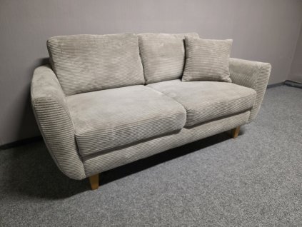 Nový gauč WANJA manšestr světle hnědý