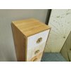 Nová malá stylová komoda dřevo PLYŠ 4