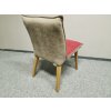 Nová 4x červenobéžová židle SUNNA