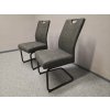 Nová 2x tmavá židle KLAUDIE