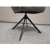 Nová 4x šedočerná otočná židle DIANA UNO