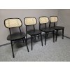 Nová 4x jídelní židle BUNNY R STIMA černá