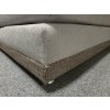 Nová boxspring postel 160 hnědošedá