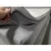 Nová extra velká boxspring postel 240x200 cm šedá