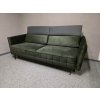 Nový zelenošedý rozkládací gauč