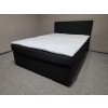 Nová boxspring postel DUKE 140 černá