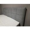 Nová šedá boxspring postel CLASIK 180x200 cm