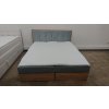 Nová šedá boxpostel LOLLI 7 - 180x200 cm