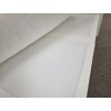 Nová boxspring postel MOETI KING 160x200 cm bílá