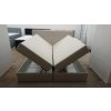 Nová béžová boxspring postel ARDENI KING 180x200 cm