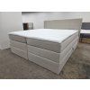 Nová béžová boxspring postel ARDENI KING 180x200 cm