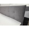 Nová boxspring postel MARCE KING 160x200 cm šedá