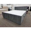 Nová boxpostel BOXI 1 Z 180x200 cm šedá