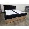 Nová černá boxpostel LOLLI 6 - 160x200 cm