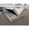 Nová boxspring postel MILTION KING 180x200 cm béžová
