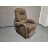 Nové hnědé relax  křeslo HIMOLLA KOSMOS