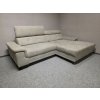Rohová rozkládací sedačka FRIEDA béžová