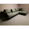 Nová rohová sedačka CARLY zelená