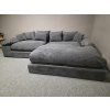 Nová rohová sedačka LIANEA tmavě šedá