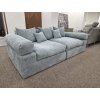 Nové válecí big sofa LIANEA modromentolové