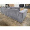 Nové tmavě šedé big sofa BRANNA manšestr