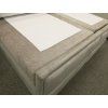 Nová vysoká boxspring postel světle hnědá