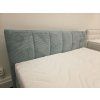 Nová boxspring postel OSCHMANN modrá