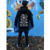 panska mikina cerna cyber alien Ravemood bmx skate freeride downhill snowboard tekno obleceni
