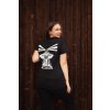 damske triko cerne ravemoo dojezd sound System tekno obleceni raveon