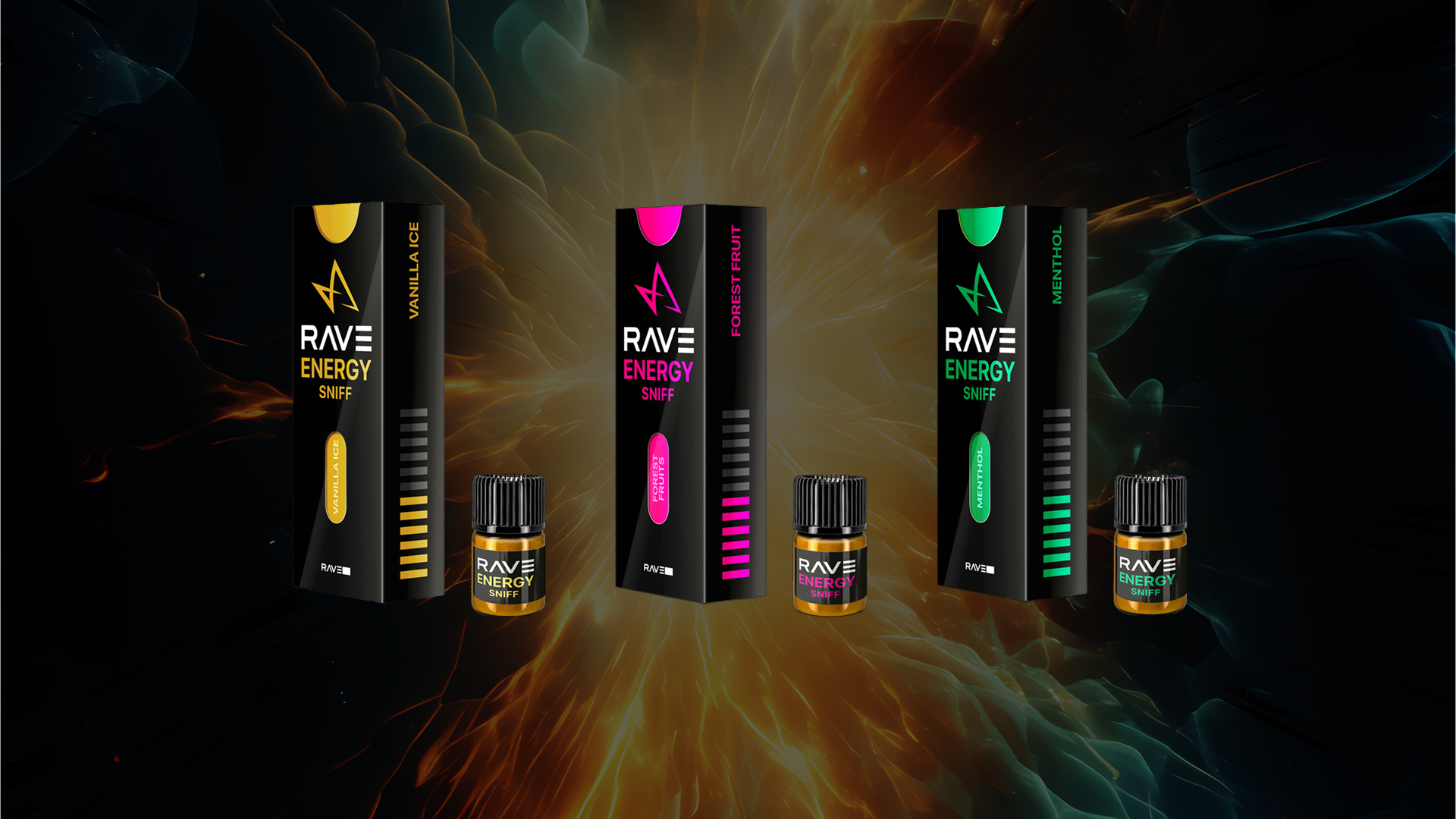 RAVE ENERGY SNIFF: Energie, kterou ucítíš během vteřiny