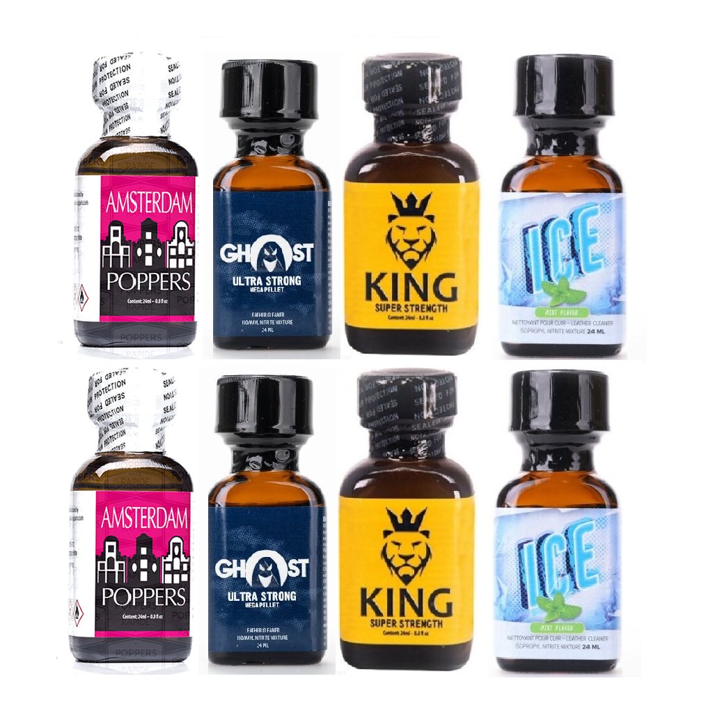 PREMIUM POPPERS COMBO | 24ML 8x PACK