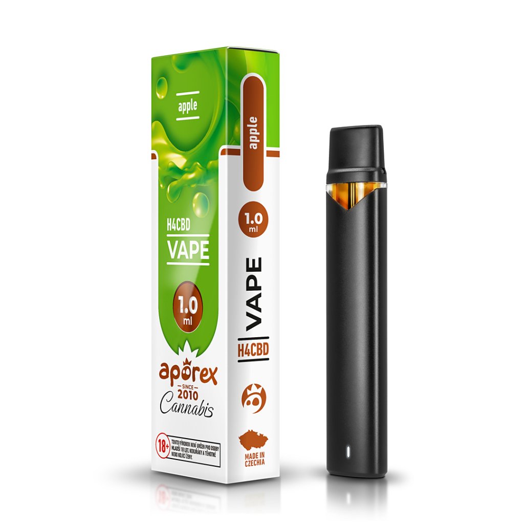 Aporex VAPE V1 H4CBD box apple