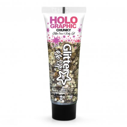 1016 velke gelove trpytky na tvar telo golden girl chunky 12ml