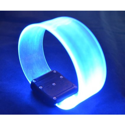 Svítící magnetický náramek | Modrý