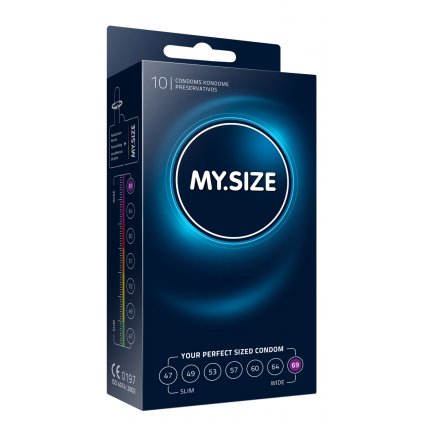 10x MY.SIZE kondomy | vel. 69 mm