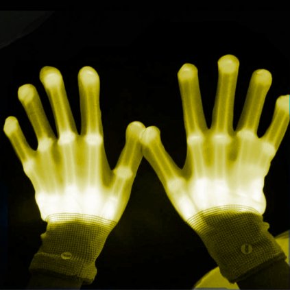 RAVE rukavice | Žluté