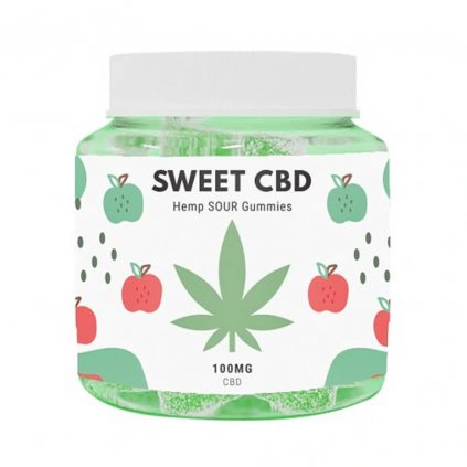 CBD 100mg gumídci | Jablko 60g