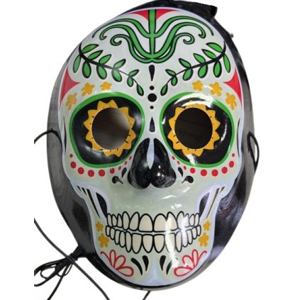 Svítící maska lebka | Mexico