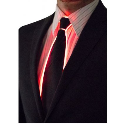 Light up kravata | Červená
